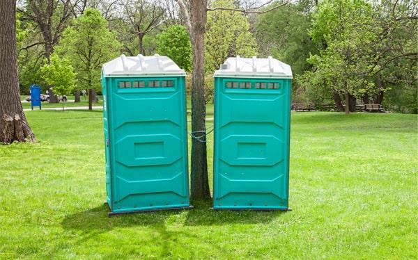 long-term porta the portable toilet will be cleaned on a frequent basis depending on the rental agreement, and the cleaning schedule can be customized to suit your specific needs